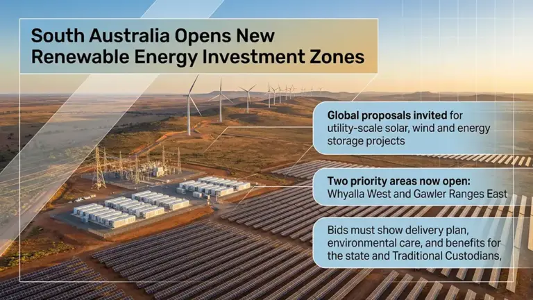 South Australia Opens Up Land for Renewable Energy Projects