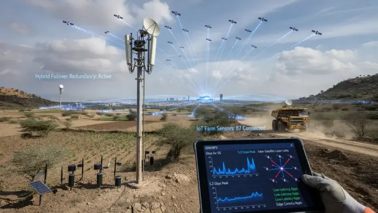Satellite Backhaul Enabling Scalable Telecom Operations