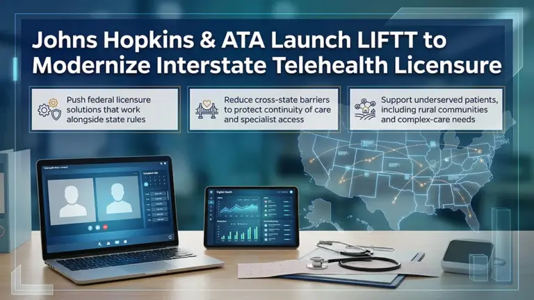 Telehealth Licensure Reform Initiative by Johns Hopkins, ATA