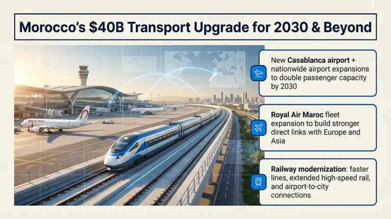 Morocco Pushing for Transport Projects Worth USD 40 Billion