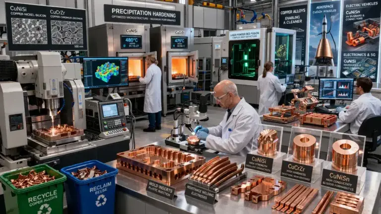 Advanced Copper Alloys Enhancing Industrial Applications