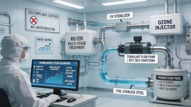 Closed Loop Water Systems in Pharma Manufacturing