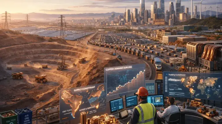 Copper Demand Rising Across Global Infrastructure Growth