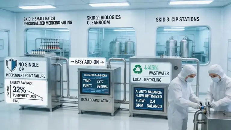 Decentralized Water Systems in Pharma Production Facilities