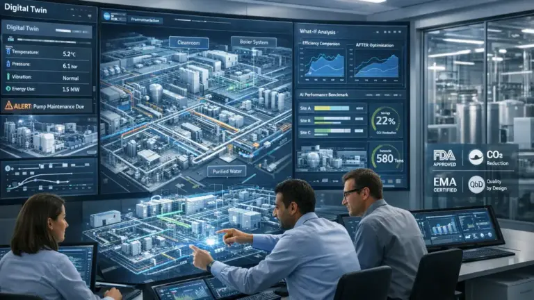 Digital Twins Transform Pharma Utility Operations