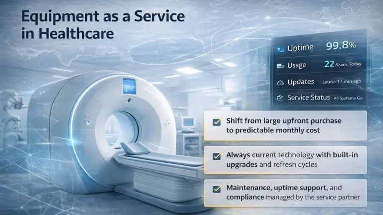 Equipment as a Service: CAPEX to OPEX Shift in Healthcare