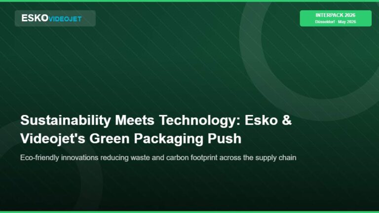 Esko Highlights Sustainable Packaging at Interpack 2026
