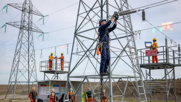 Advanced Fall Protection in Power Transmission Safety