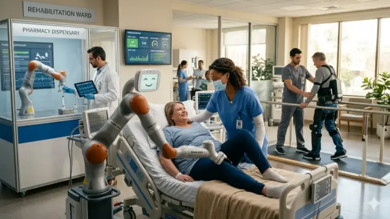 Redefining Healthcare Teams with Human Robot Synergy