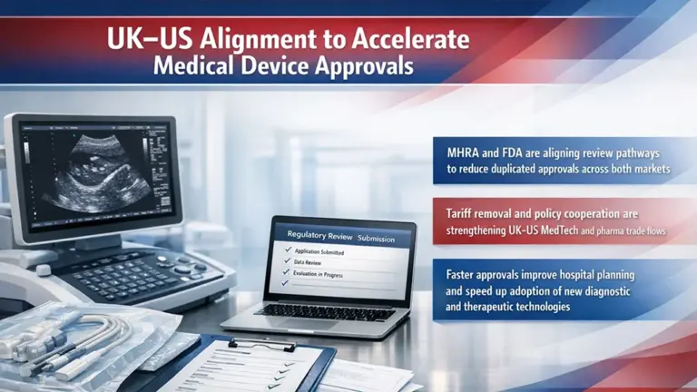UK-US Regulators Align on Faster Medical Device Approvals