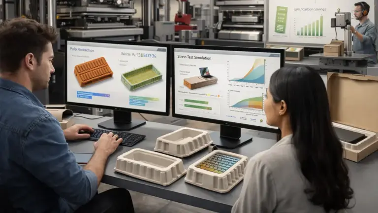 Lightweighting Strategies in Moulded Fibre Packaging