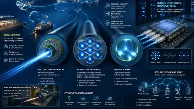 Next Gen Fiber Optics Powering Data Transmission Speed