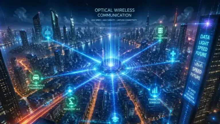 Optical Wireless Communication Expanding Network Reach