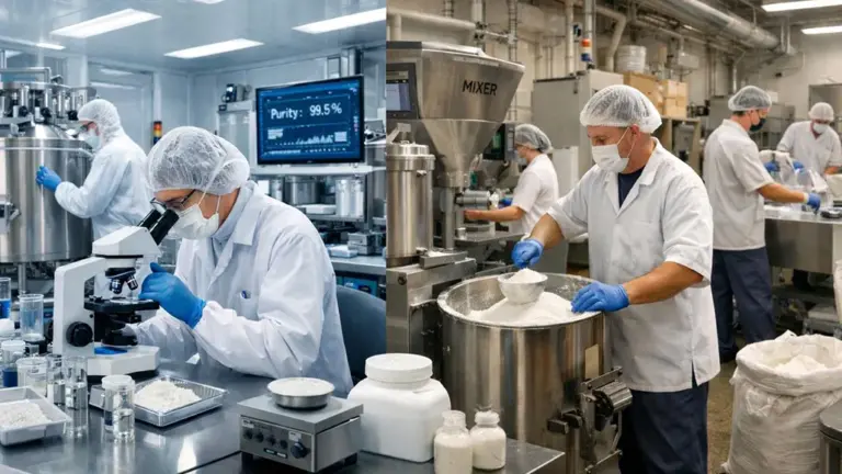 Are Pharma Grade Supplement Powders Produced Differently than Food Grade?