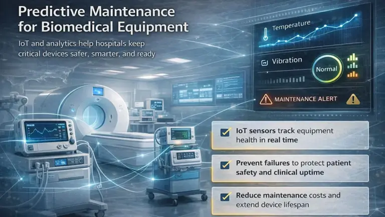Predictive Maintenance for Biomedical Equipment Reliability