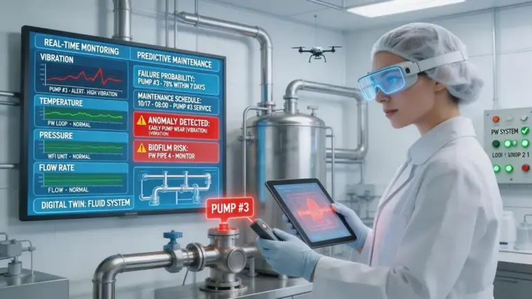 Predictive Maintenance for Pharma Fluid Systems Reliability