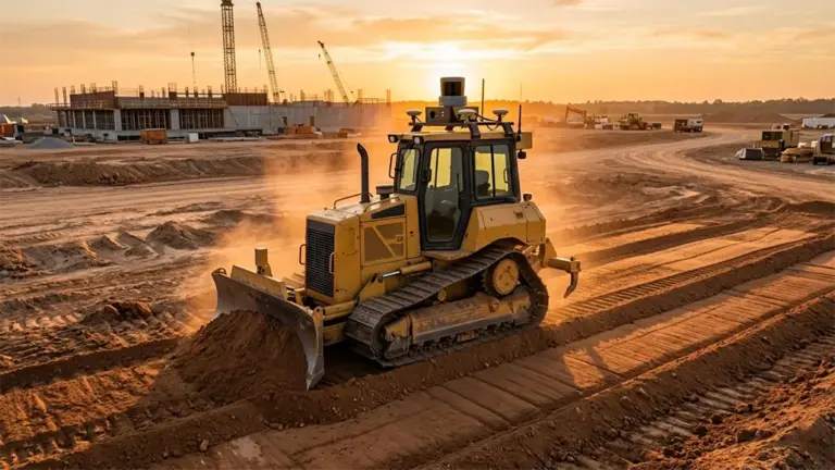 Self-Driving Construction Machinery on Modern Job Sites