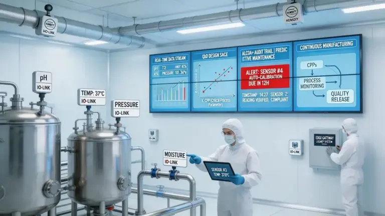 Smart Sensors Elevating Pharma Process Control Systems