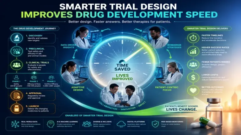 Smarter Trial Design Improves Drug Development Speed