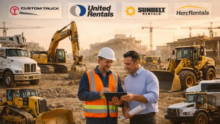 What Are the Top-Rated Heavy Equipment Rental Companies? These 5 Are Currently Leading in the U.S.