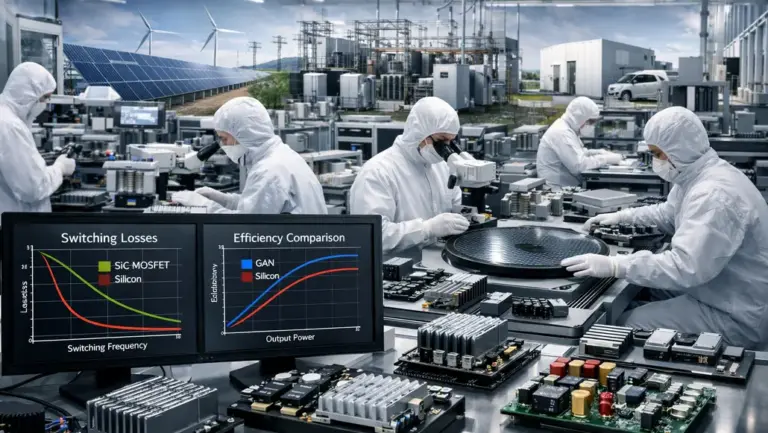 Wide Bandgap Semiconductors Powering Energy Systems