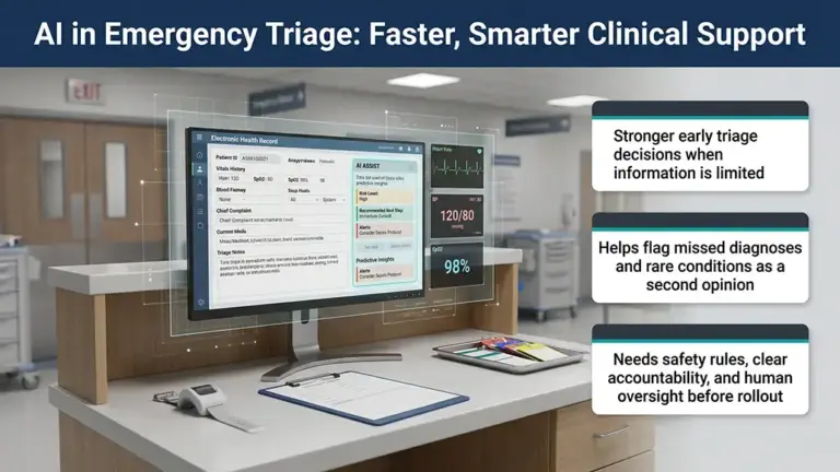 AI Emergency Triage Study Shows Superior Clinical Accuracy
