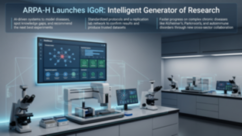 ARPA-H Launches IGoR Program for AI in Biomedical Research