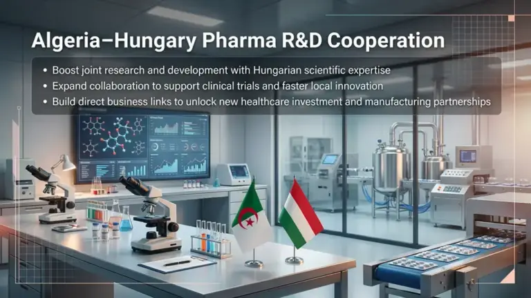 Algeria and Hungary Enhance Pharmaceutical Industry Collaboration via R&D and Clinical Trials