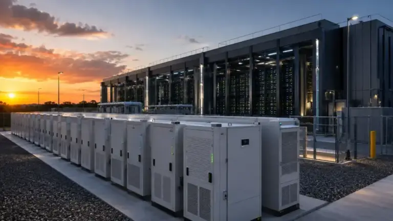 Battery Storage Systems Proving Critical for AI Data Centers