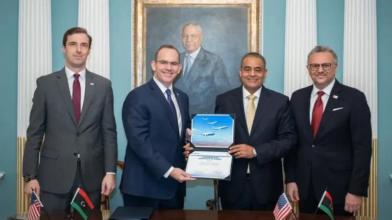 Libya, Boeing Sign Agreement to Boost Civil Aviation Sector