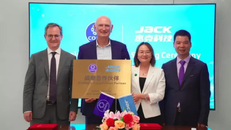 Coats and JACK Forge Strategic Alliance to Elevate China’s Apparel Manufacturing SMEs