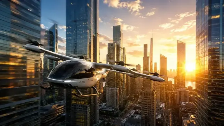 eVTOL Aircrafts Inch Closer to Commercial Urban Air Mobility