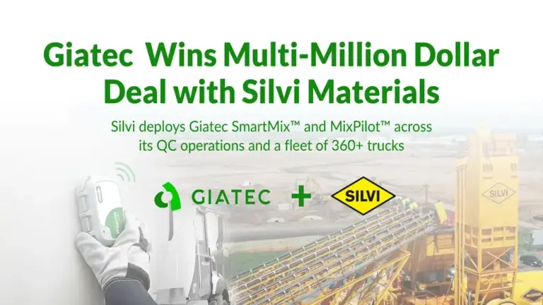 Silvi Materials Boost Concrete Tech with Giatec MixPilot