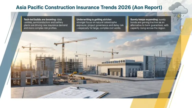 Asia Pacific Construction Insurance Trends Released by Aon