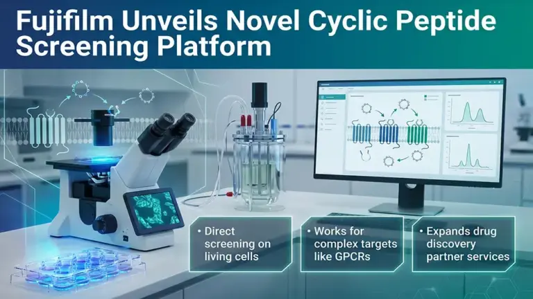 Fujifilm Advances Drug Discovery with New Cyclic Peptide Screening Platform