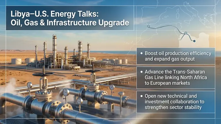 Libya, U.S. Discuss Deeper Energy Infrastructure Cooperation