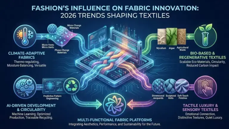 Fashion Trends Influencing Fabric Innovation in 2026