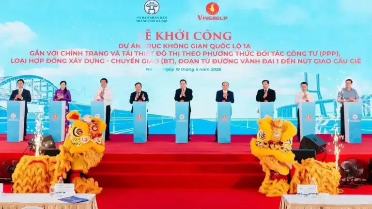 Hanoi Launches $6.2 Bn Urban Transport Corridor Project