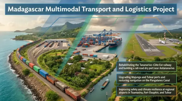 Madagascar’s Transport Infrastructure Gets a Major Boost with World Bank Group Support