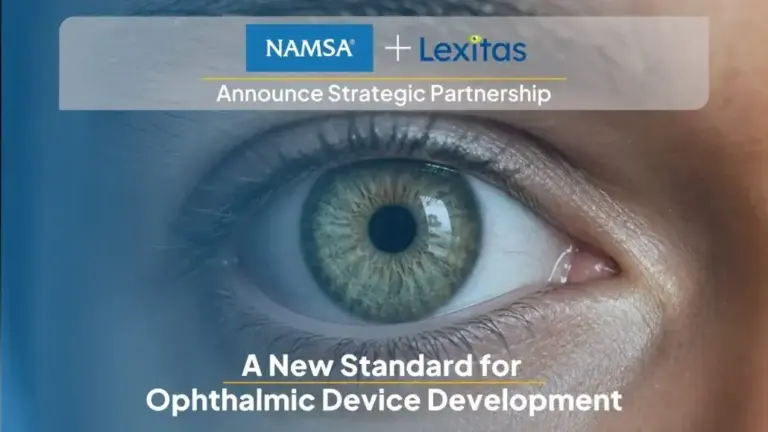 NAMSA and Lexitas Launch Ophthalmic MedTech Partnership