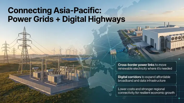 ADB Backs Asia-Pacific Power Grids and Digital Networks Push
