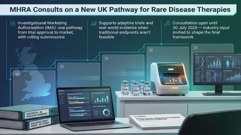 MHRA Launches Public Consultation on New Rare Disease Therapies Framework to Strengthen UK’s Global Position