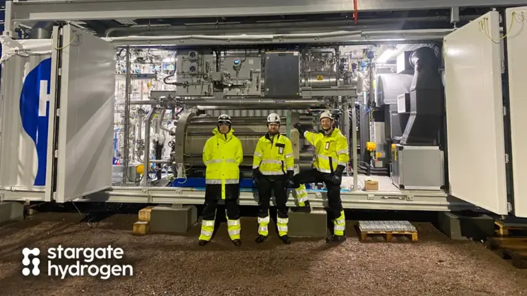 Fortum Starts Kalla Test Center with Stargate Hydrogen Tech