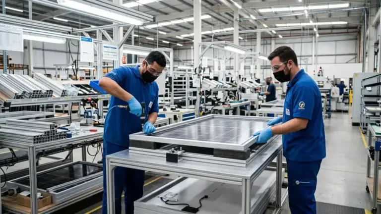 Domestic Solar Manufacturing Strengthening Energy Supply