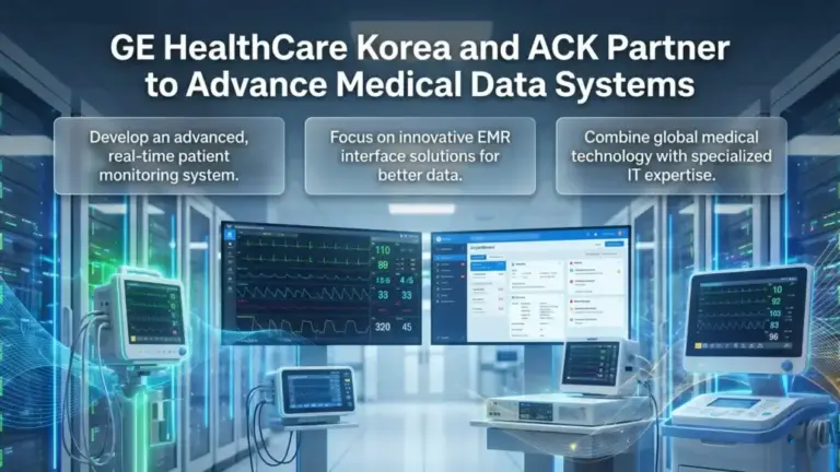 GE HealthCare Korea and ACK Partner to Advance Medical Data Systems