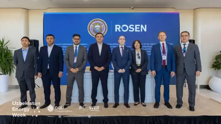 Uzbekistan, ROSEN Group to Work on Oil and Gas Sector Safety