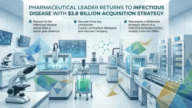Eli Lilly Returns to Infectious Disease with $3.8 Billion Acquisition Strategy