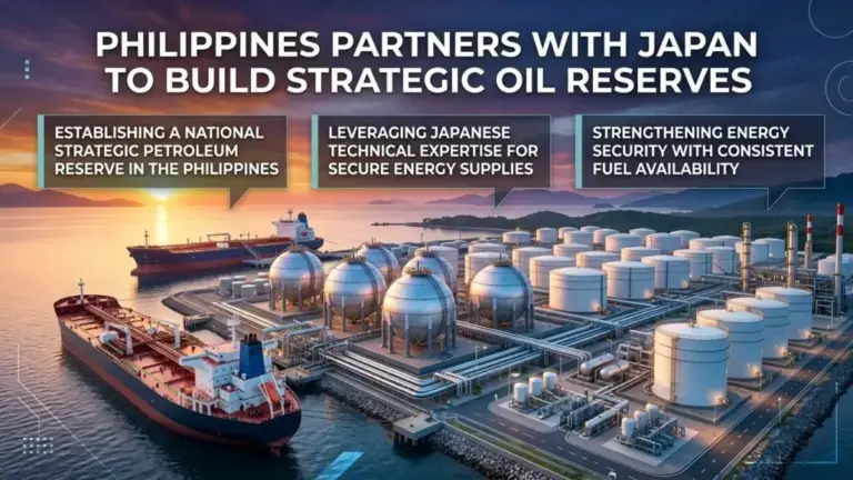 Philippines Partners with Japan for Strategic Oil Reserves