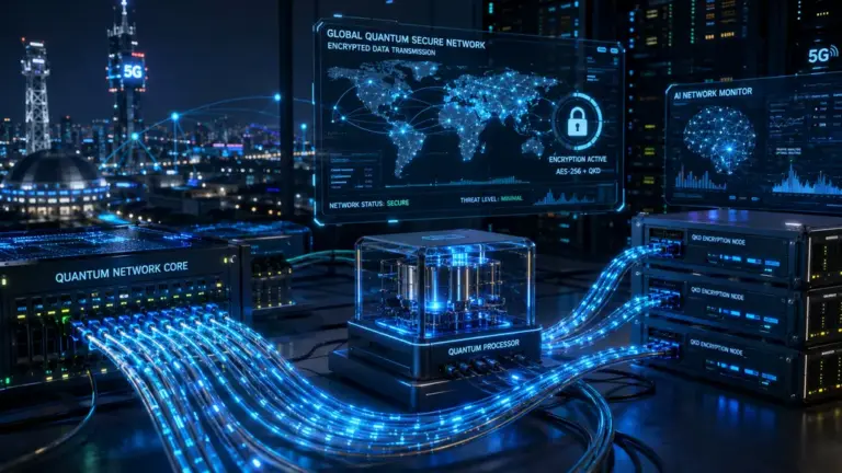Quantum Secure Networks Strengthening Digital Connectivity