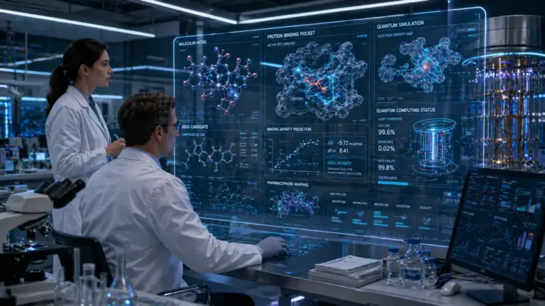 Quantum Simulation Improving Molecular Drug Design